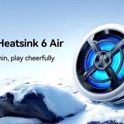 Cubonic X Red Magic 06 Air 15W High-Speed Fan, Silent Operation & Universal Fit Cooling Fan Cabinet Cooler image 3