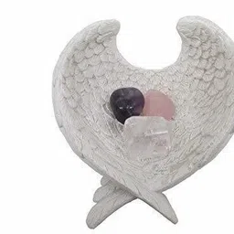 plus value Golden Triangle Crystal Bag – Reiki Healing Crystal Stones Regular Asymmetrical Crystal, Quartz Pebbles image 2