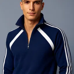 rudrarobes Solid Men Track Suit image 3