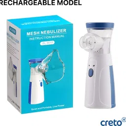 CRETO JSL-W302 Mesh Nebulizer Rechargeable for Adults and Kids (Built-in Battery) Nebulizer-picture-24