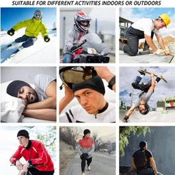 alpha stylist Solid Skull Cap image 4