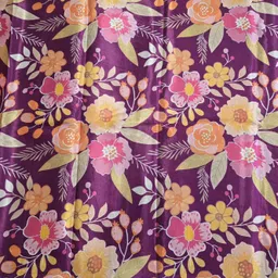 arpita fashion Unstitched Satin Blouse Material Animal Print, Floral Print, Printed, Graphic Print image 4