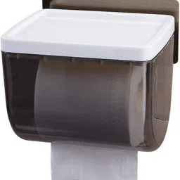 Magic Sticker Series Tissue Roll Holder - Toilet Paper Holder Plastic Toilet Paper Holder-image-6