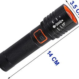 apro 3 mode rechargeable 80w powerful ultra bright LED emergency light 2 hrs Torch Emergency Light image 3