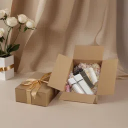 s s enterprises Corrugated Paper Premium Corrugated Packaging Box – Strong, Durable & Eco-Friendly ( 5x5x5 ) Packaging Box image 4