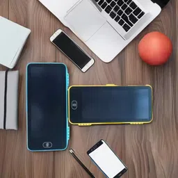 ablue clipper LCD Tablet Plain Art Plastic Pencil Box image 3