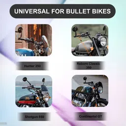 asryd Manual Rear View Mirror For Universal For Bike Universal For Bike image 3