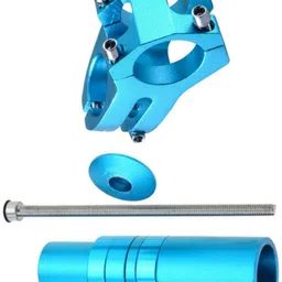 xezon Bicycle Handlebar Stem Set MTB 31.8MM Aluminum Cycle Handlebar Durable Bicycle Handle Grip image 2