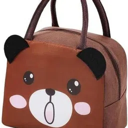 armar Kids Lunch Bag with Zipper Cute Teddy Design for School Office Picnic Waterproof Lunch Bag-picture-17