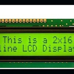 r&d Kit A-LCD 16x2 Alphanumeric Display for 8051, AVR, Arduino, PIC, ARM All (Green Display Lights Electronic Hobby Kit image 1