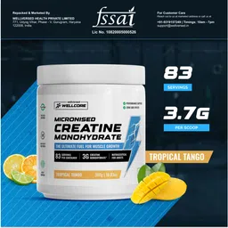 wellcore Micronised Creatine Monohydrate | Lab Tested | Enhanced Absorption | 100% Pure Creatine image 5