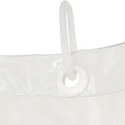 zitin 244 cm (8 ft) PVC Transparent Door Curtain Single Curtain image 3