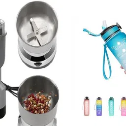 Combo Of 900ml Motivational Bottel & 150 W Mixer Grinder-image-98