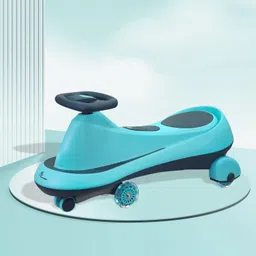 Iya Iya Drift swing cars BPA Free Material with Melodious Music Rideons & Wagons Non Battery Operated Ride On-image-22