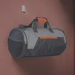 shivra 25 L Gym Duffel Bag - Sports Gym Bag Travel Duffel Bag(S-17*1 1) - Orange image 1