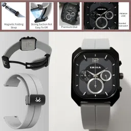irha Analog Watch - For Men & Women MG__11-Grey image 4