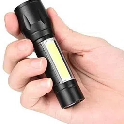 seboncare Metal Flashlight Torch With Built In Battery And Usb Cable 1 Micro-Usb Charging_ 2 hrs Lantern Emergency Light-picture-17