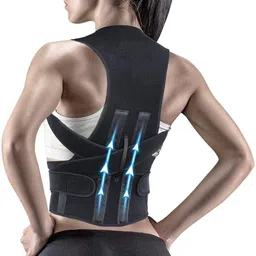 family line POSTURE CORRECTOR BELT DUAL MATELLIC PLATES UPEER AND BACK PAIN BELT Posture Corrector-picture-14
