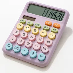 xyjiqs 717 Calculator with Bright Screen and Vibrant Candy-Colored Keys (purple) Basic Calculator-picture-13