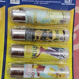 clipper Refillable Large Cigarette Lighters (Vintage Sport) - 5 PCS Pocket Lighter-picture-26