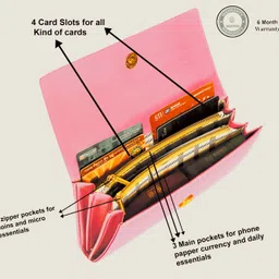 g m w Casual Pink Clutch image 4