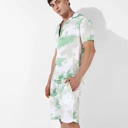 campus sutra Men Night Suit Set Multicolor Printed image 3