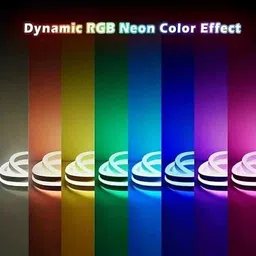 ritesh 5M LED Neon RGB Strip Light with App & Remote Control Music Sync Smart Table Lamp image 5