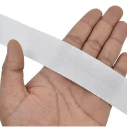 raj tailoring Bukram Fusible Pasting Specially for Collar and Cuff (1.5 inch) Cotton Soft Touch Canvas Roll (Set of 1) image 4