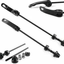 indialot Cycle MTB Wheel Hub Front Rear Skewers Quick Release Skewer Clip Bolt Lever Axle Bicycle Brake Disk-picture-25