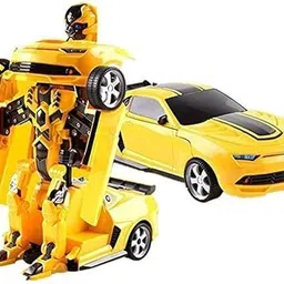 inos 2in1 Automatic Convertible Transforming Robot Car Toy with Light & Sound for Kid image 2