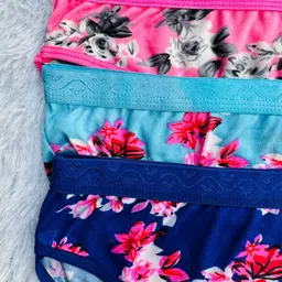 andruni Pack of 3 Women Hipster Multicolor Panty image 1