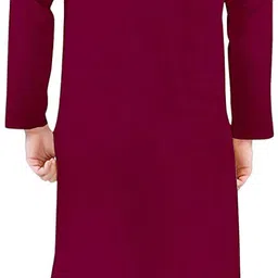 os jeans Men Cotton Blend Kurta Dhoti Pant Set image 2