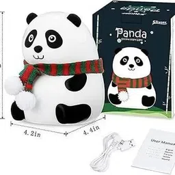 ninishia retail Cute Panda Night Lamp image 3
