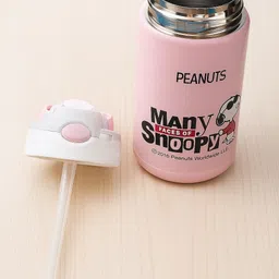 magic pebbles Hot & Cold Straw Sipper Water Bottle For kids Double Walled Vacuum Insulated image 3