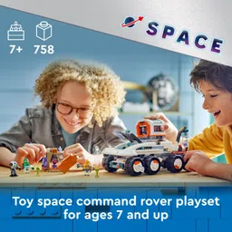 lego City Command Rover and Crane Loader Toy 60432 ( 758 Pieces) image 3