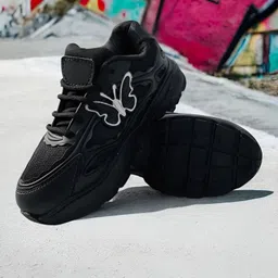 Fabbmate Thick Heel Sports Shoes for Women Running,Gym Casual Wear Sneakers For Women-picture-33