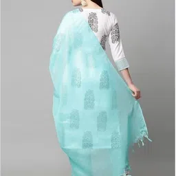 rekha tex fab Printed Kurta, Palazzo & Dupatta Set image 2