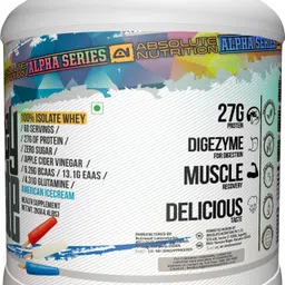 absolute nutrition Whey Isolate Protein 2 KG with Shaker, Multivitamin 60Tabs, EAA (3 servings) Whey Protein image 4
