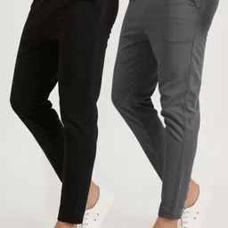 royster callus Pack of 2 Men Solid Multicolor Track Pants-picture-15