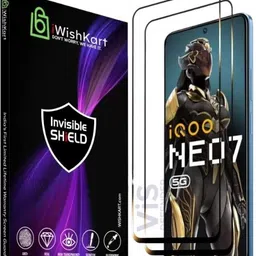 iWishKart Edge To Edge Tempered Glass for iQOO Neo 7, iQOO Neo 7 5G, iq neo7 military grade gorilla glass-picture-28
