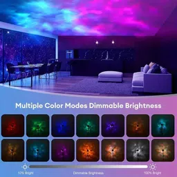 fetchfinds Ocean Wave Projector Light, Romantic Led Night Light with 3d Water Wave Effect Night Lamp image 4