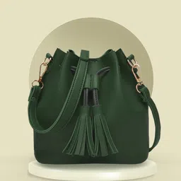 classy women Women Green Shoulder Bag-picture-38