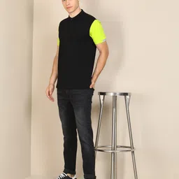 flying machine Men Skinny Mid Rise Black Jeans image 3