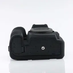 Digicom Silicone Cover Protective Camera Case Cover for Nikon D7500 Camera Case- BlackCamera Bag image 5