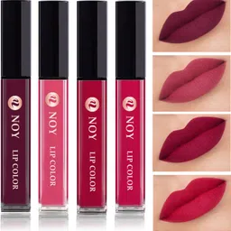 noy Super Stay Matte Ink Bold Lip Color Liquid Lipstick Combo Pack of 4 Pcs #NL85-picture-13