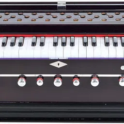 sg musical 7 Stopper, 39 Keys, Double Bellow Store Indian musical Instruments Harmonium 3 1/4 Octave, Double Bellow, 39 Keys,7 Stopper, 2 Reeds (Bass Male) | harmonium instrument | harmonium | harmonium price 3.25 Octave Hand Pumped Harmonium-picture-13