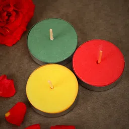 flipkart smartbuy 50 Pcs Multicolored Candle image 5