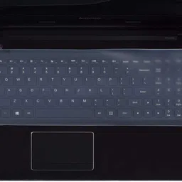 LUCKYY Dust Proof and Washable Ultra Thin Cover Clear Keyboard Silicon Protector Laptop Keyboard Skin image 2