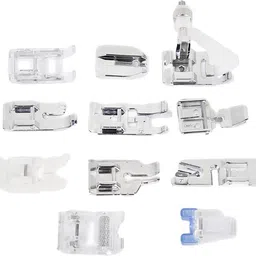 power up 11Pcs Multifunction Presser Feet For Brother Singer Domestic Sewing Multifunction Presser Feet For Brother Singer Domestic Sewing with Snap-On-picture-20
