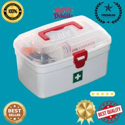 evara international Rectangular Medicine Box, Medical Box, First aid Box,Multi Purpose Box_K96 First Aid Kit-picture-28